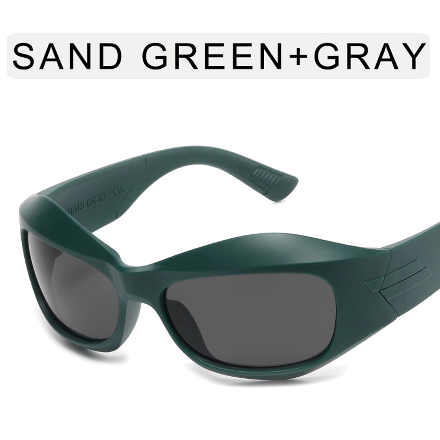 Fashion Y2K Oversized Futuristic Oval Sunglasses 6