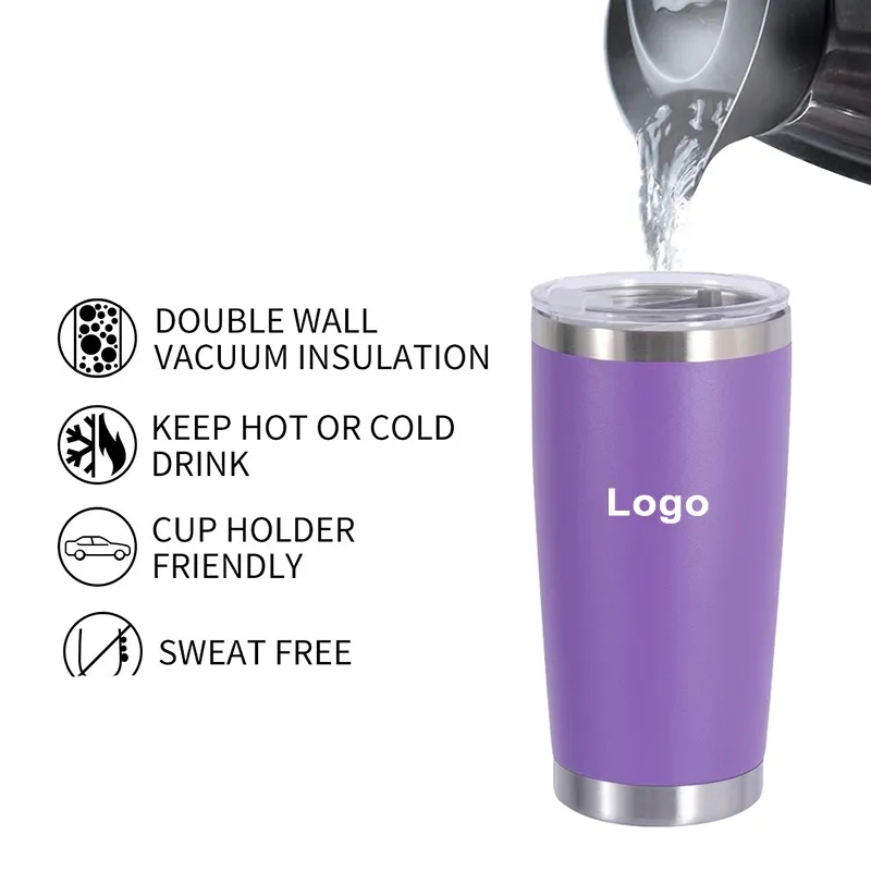 20OZ Stainless Steel Tumbler with Lid 7