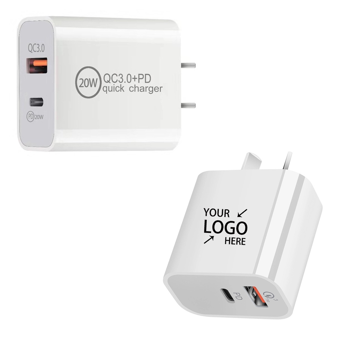 20W Dual-Port Power Adapter 2