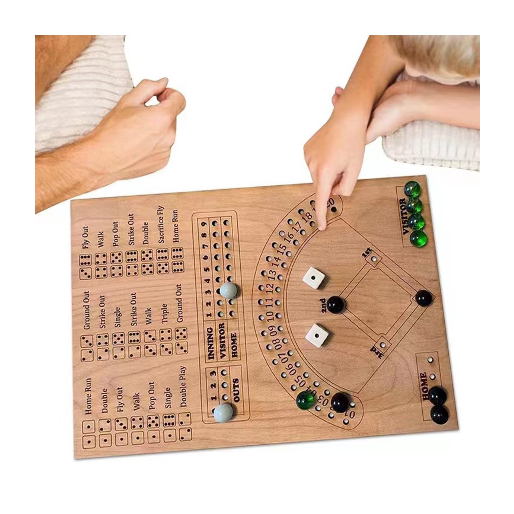 Baseball Dice Game Board (direct import) 5