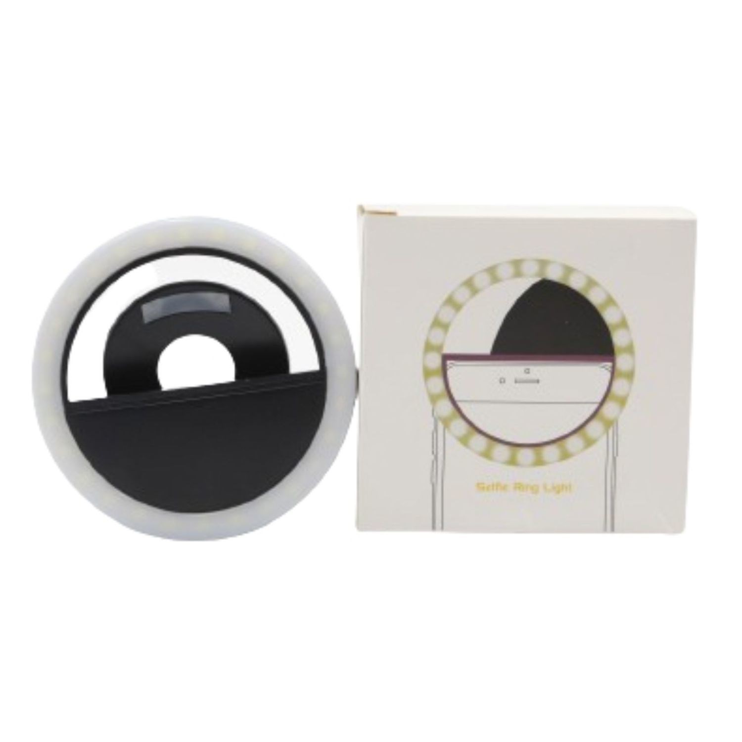 Phone Selfie Ring Lights w/ Custom Imprint, 3W Portable LED 4