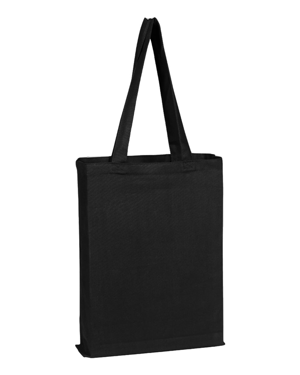 Canvas Gusset Promotional Tote - Q800GS, custom tote bag with logo imprint 2
