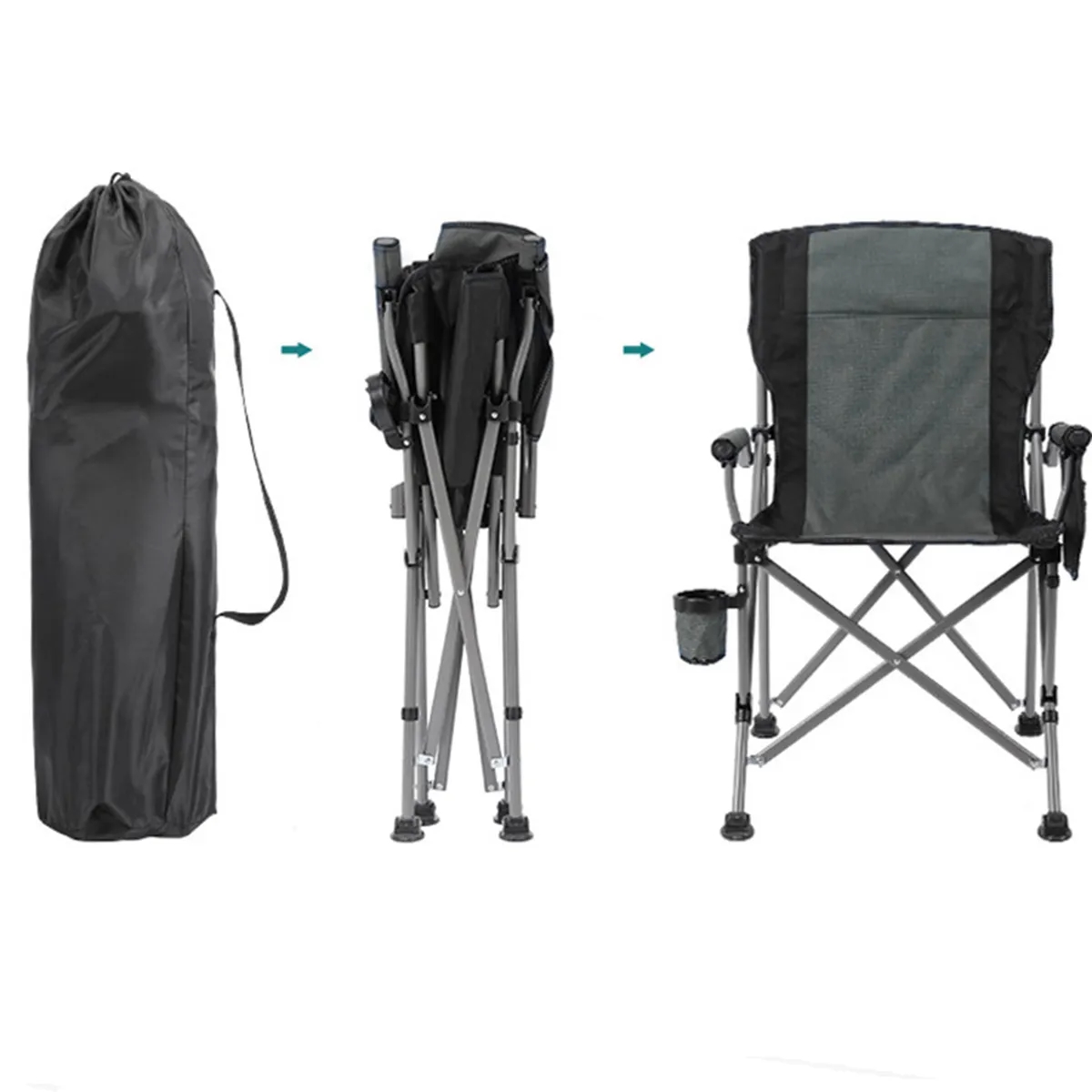 Lightweight Portable Folding Outdoor Camping Chair 3
