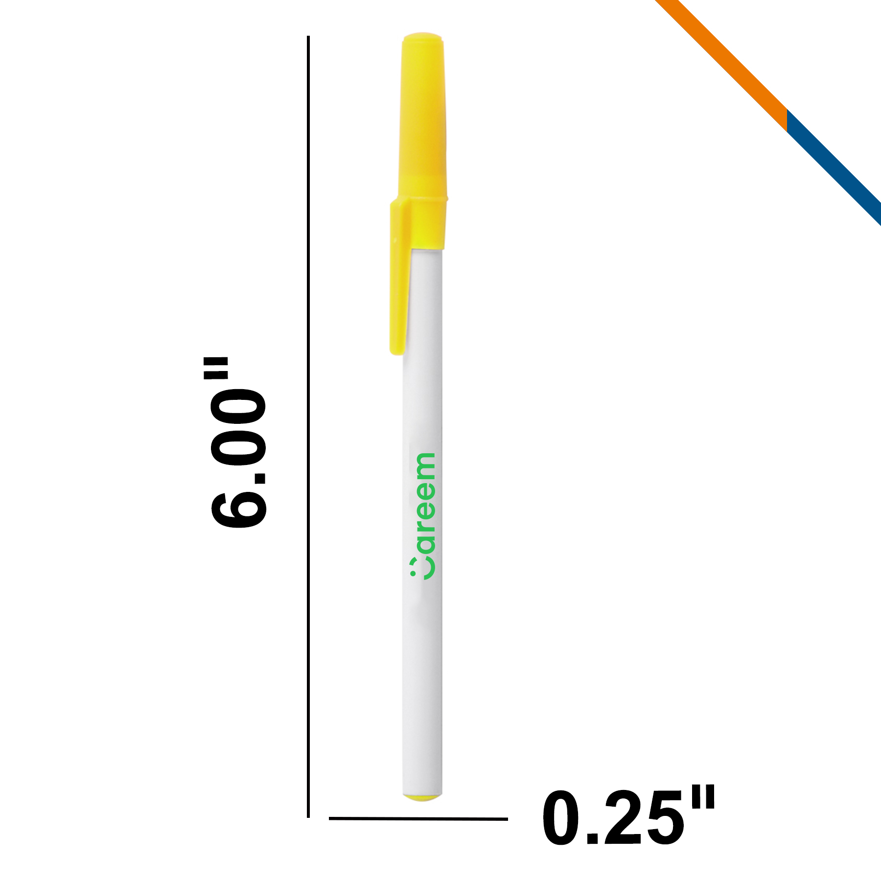 Kuricom Value Stick Ballpoint Pens 12
