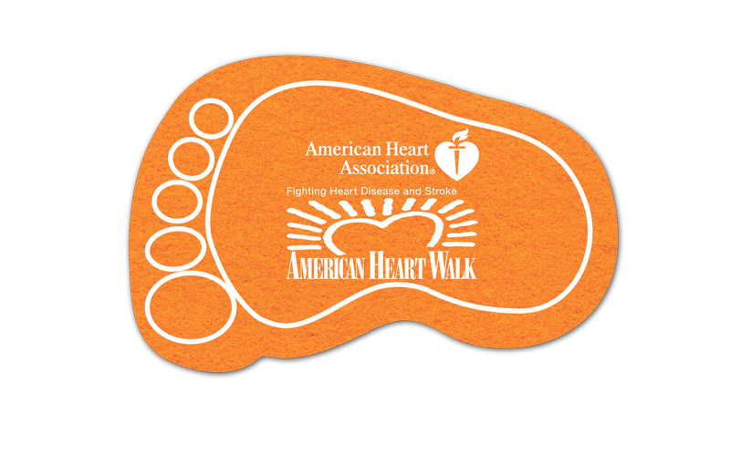 5" Foot Shammy Coaster