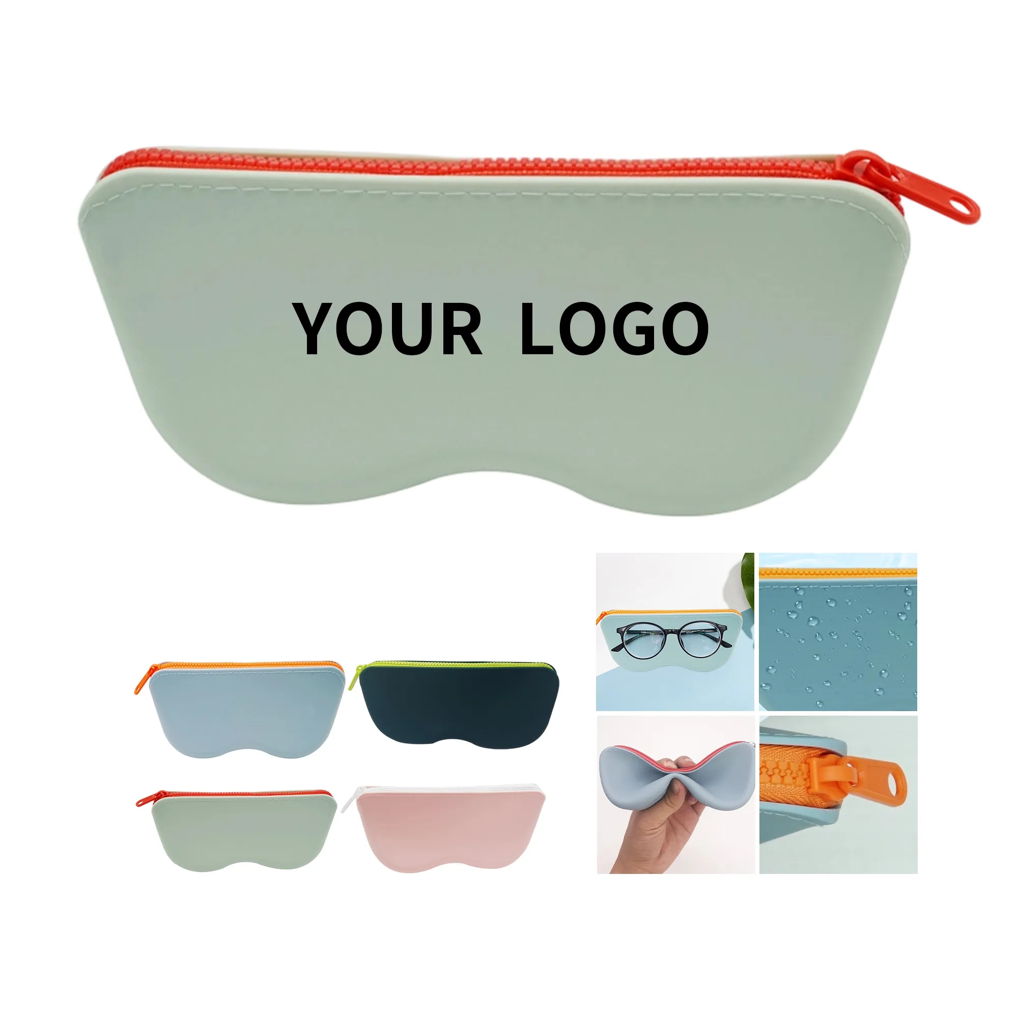 Silicone Eyeglass Case for Scratch and Impact Protection 3