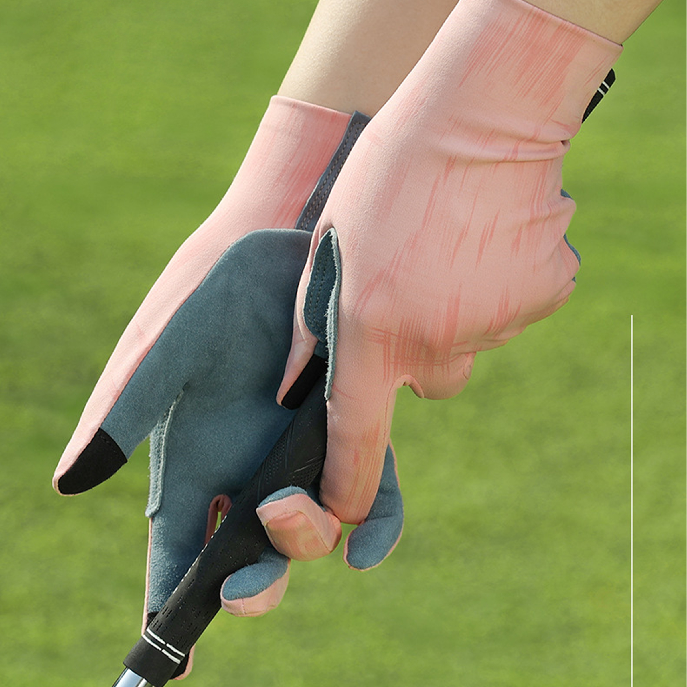 Chinlon Single Anti Slip And Wear-Resistant Golf Practice Gloves 7