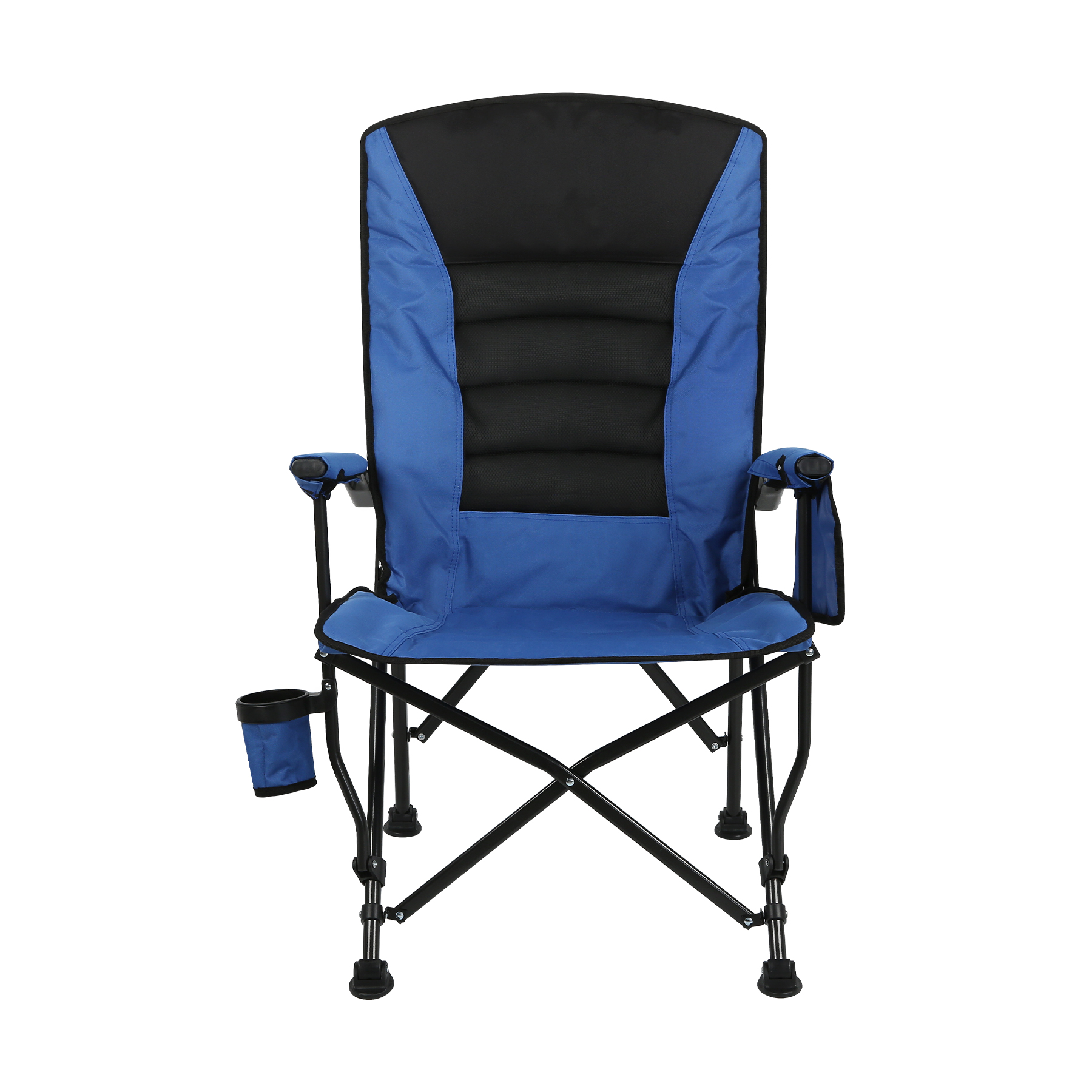 Premium Adjustable Backrest Padded Folding Camping Chair 8