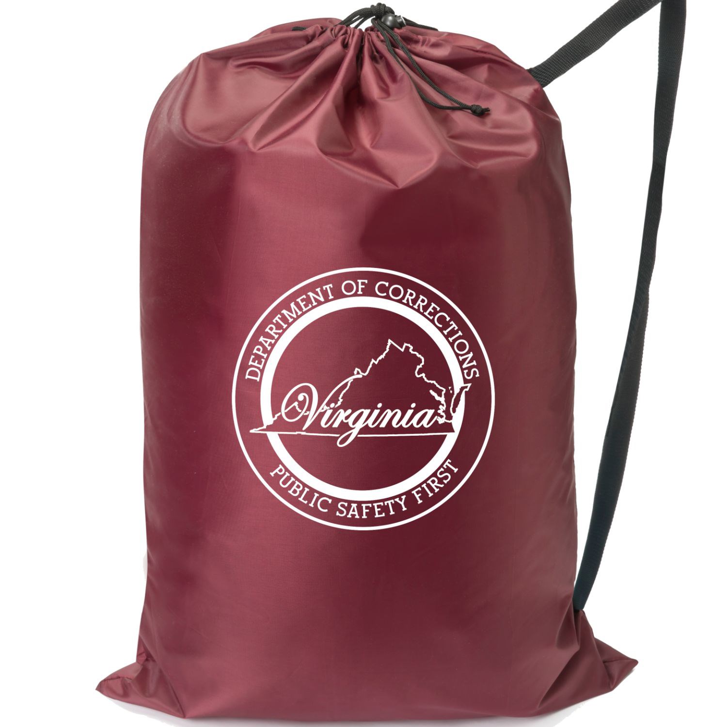 Heavy Duty Extra-Large Laundry Drawstring Backpack (30" x 45") 3