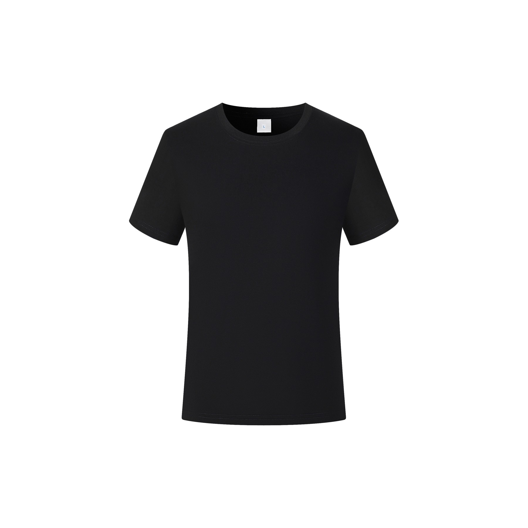 Classic Basic Solid Crew Neck Soft Cotton T-Shirt 9