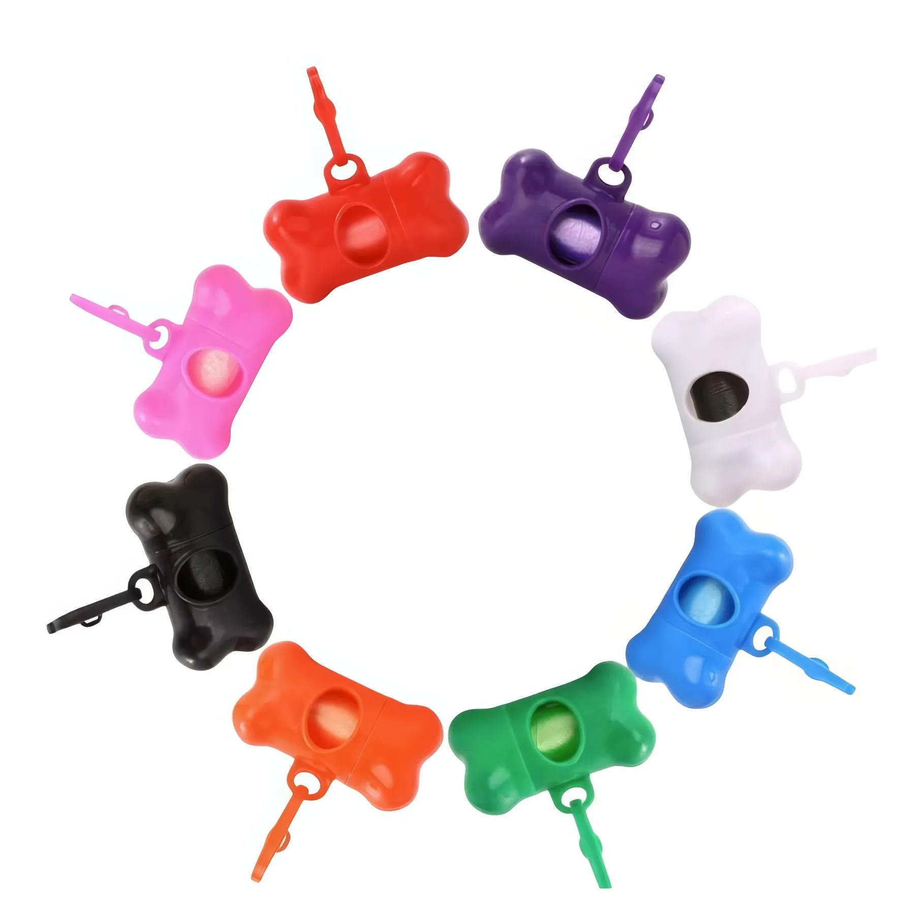 Bone Shape Dog Poop Bag Dispenser 4