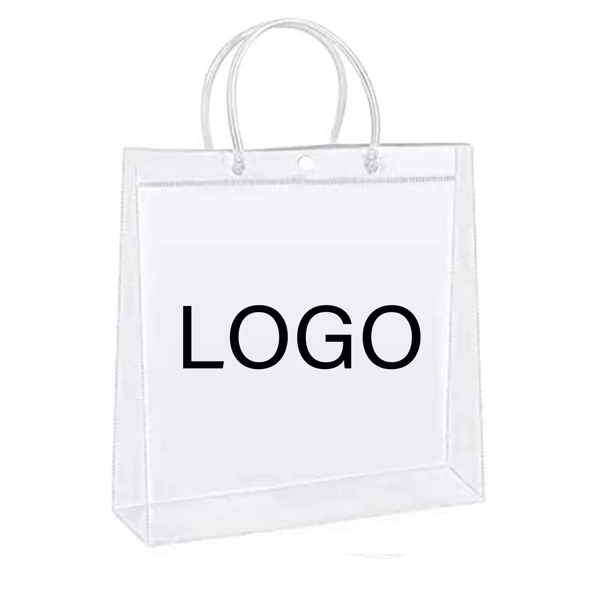 Transparent Gift Bag With Handle Can Be Reused 2