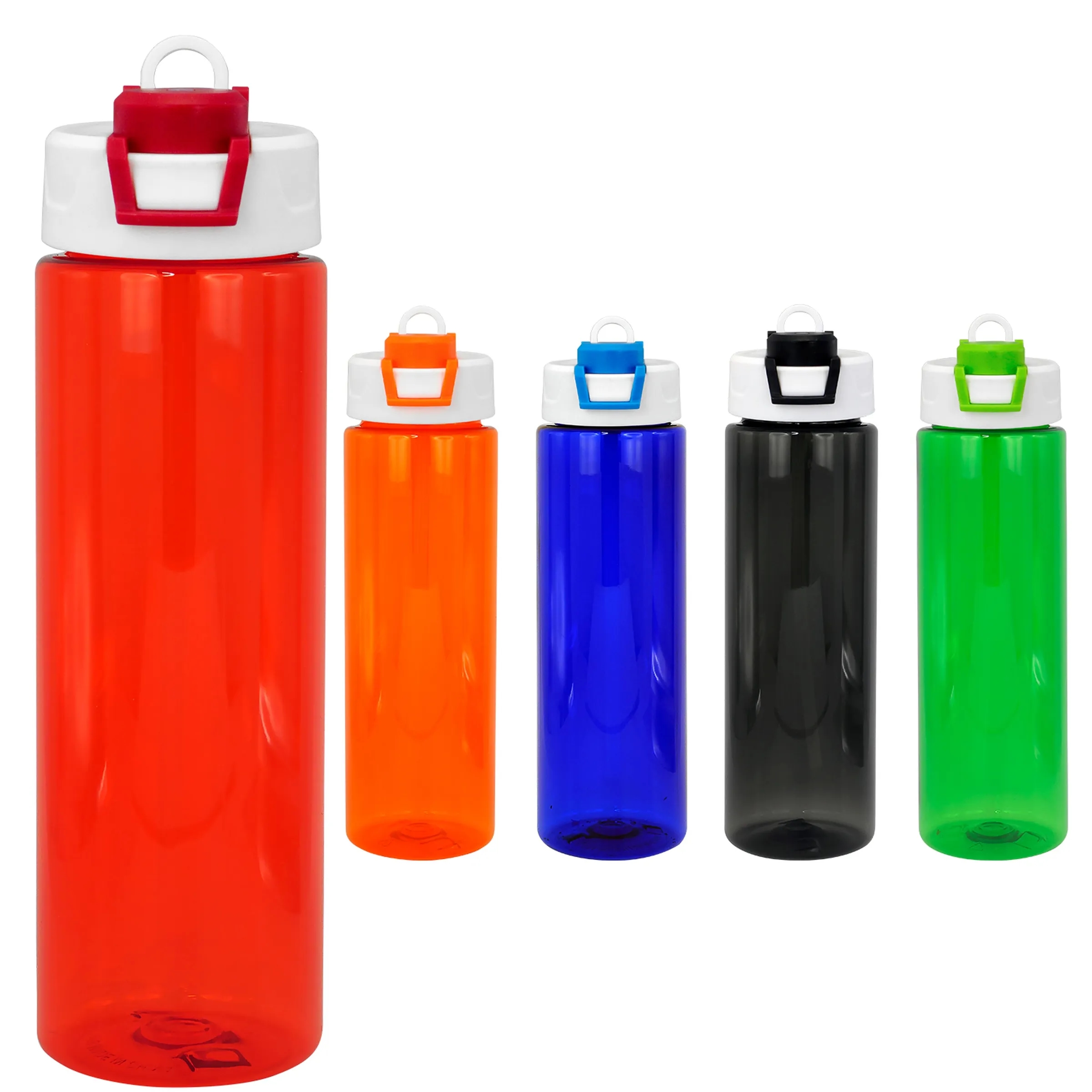Two Tone Pop Up 24 oz. Colorful Bottle 12