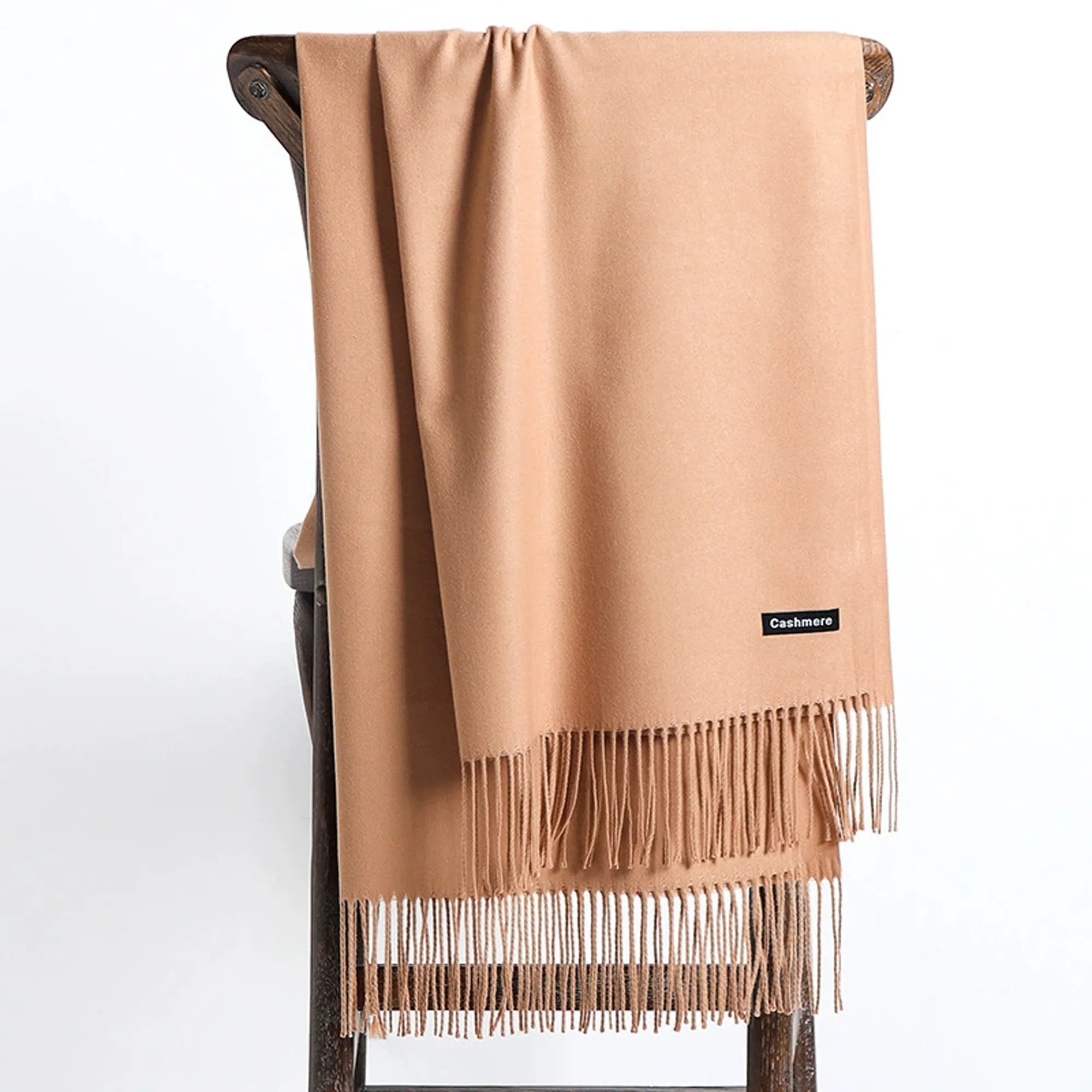 Fringed Long Pashmina Winter Shawl 4