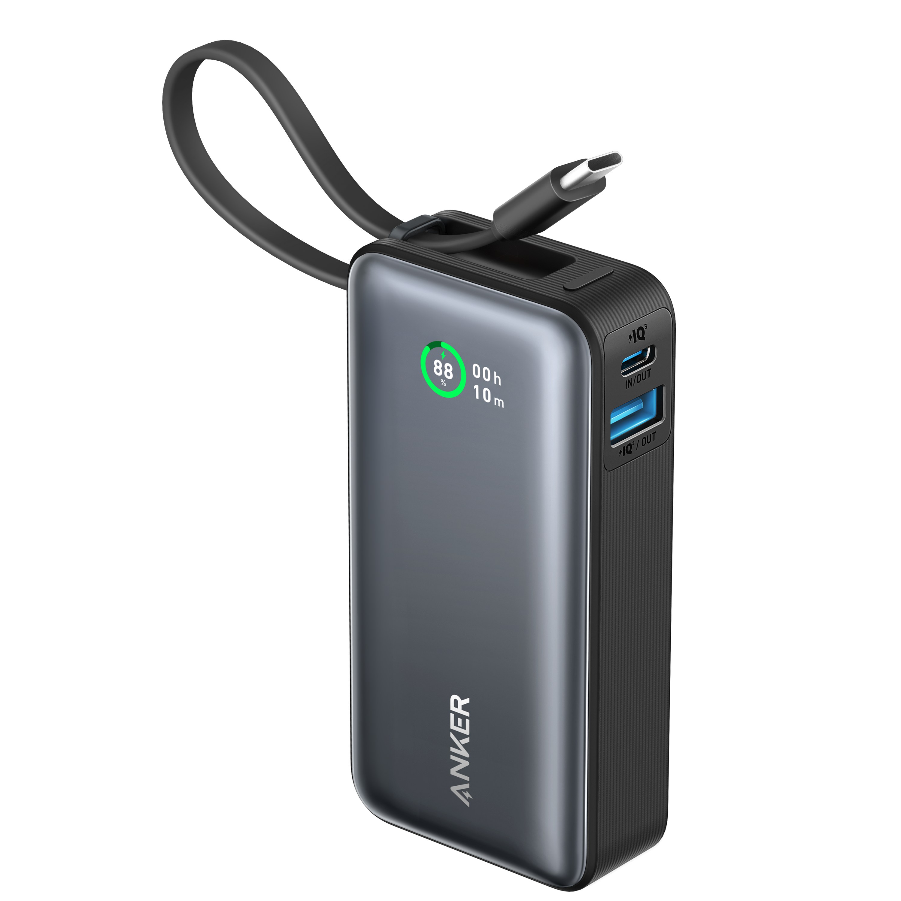 Anker® Nano Power Bank(30W,Built-In USB-C Cable) 2