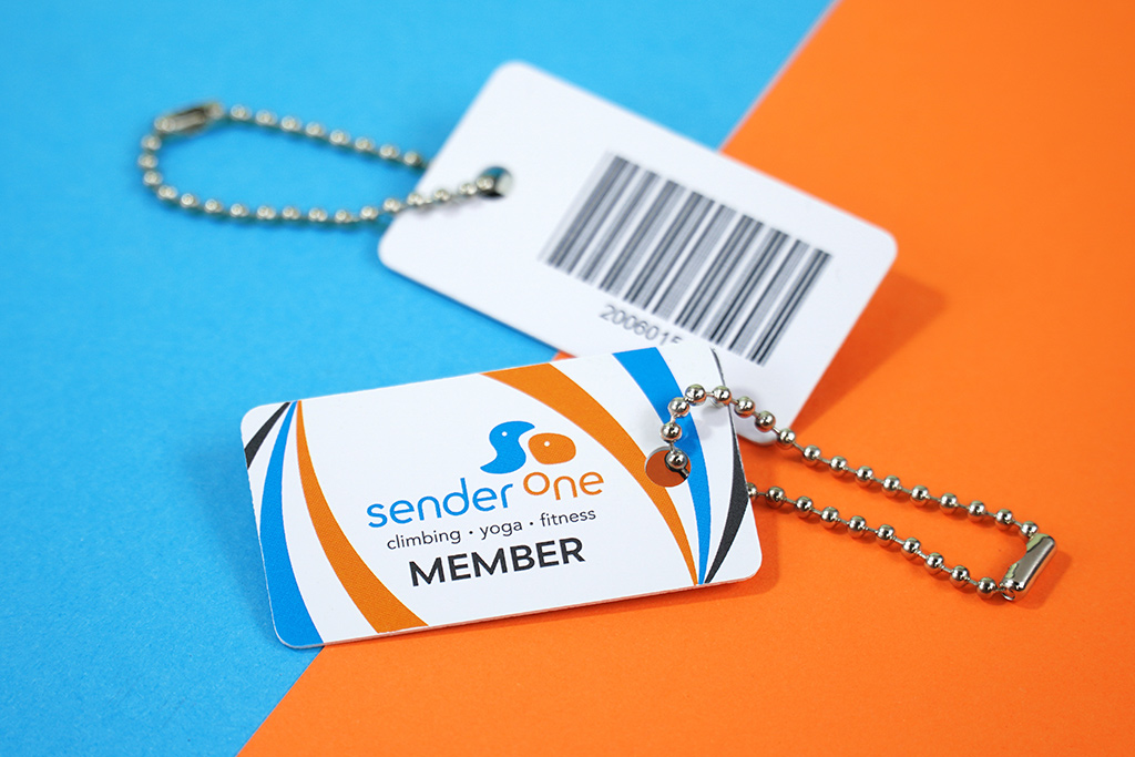 Plastic Key Tags