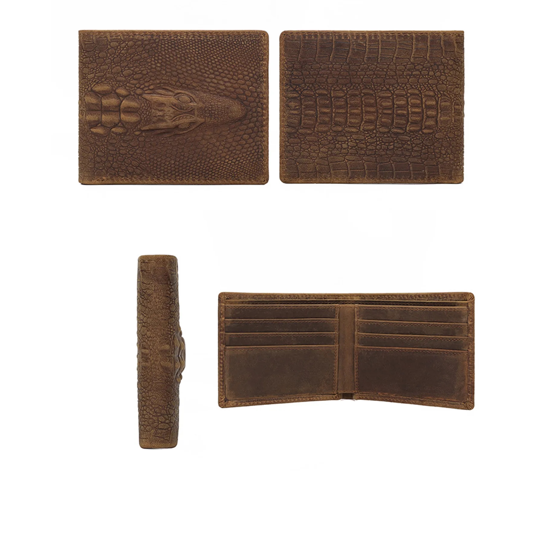 Leather Multifunctional Theftproof Wallet 6