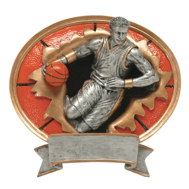 Basketball-Male Blaster Resin Award 1