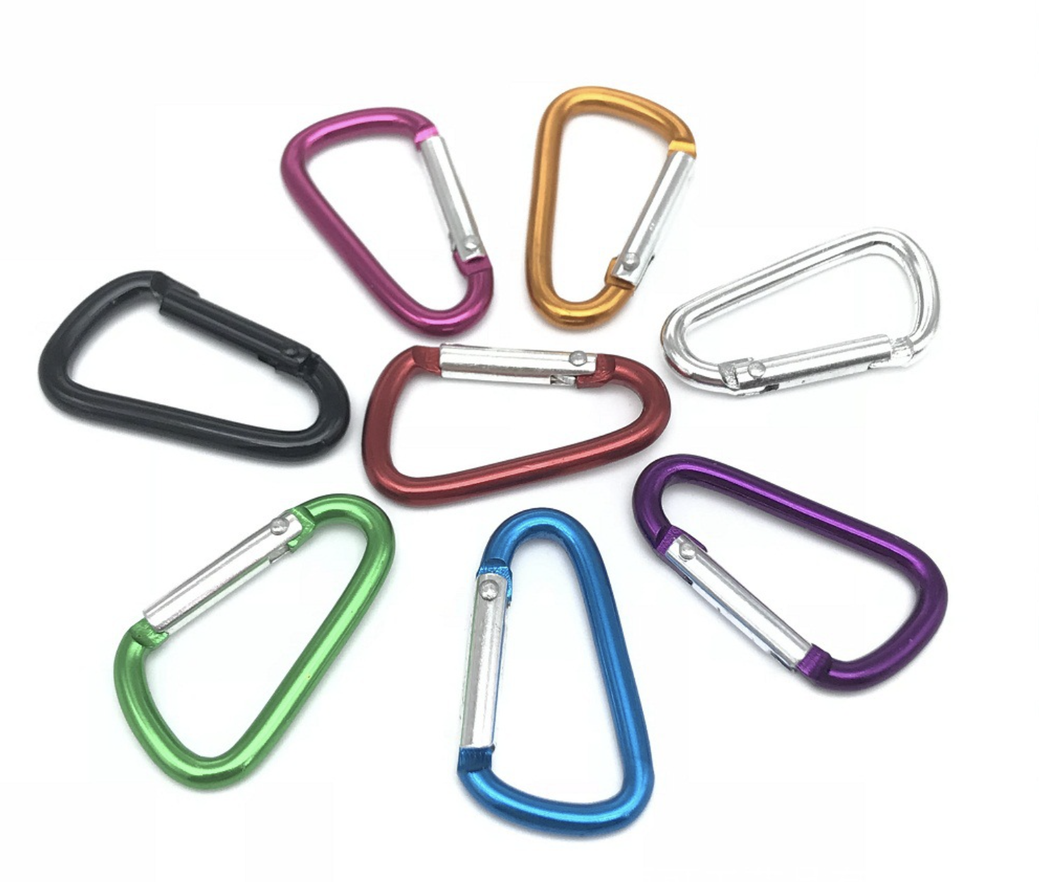 Aluminum Carabiner D Ring 1