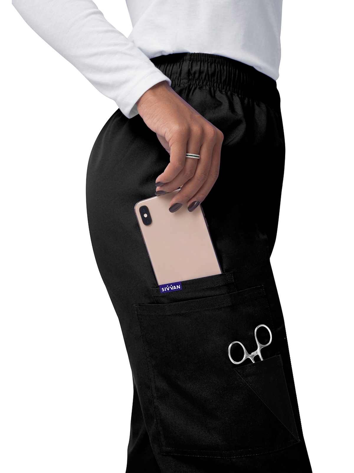 Adar - Sivvan - Women's Elastic Drawstring Cargo Pant 12