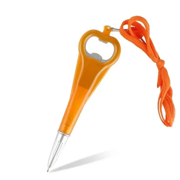 Lanyard Bottle Opener Pen - Multi-functional Keychain Tool 6