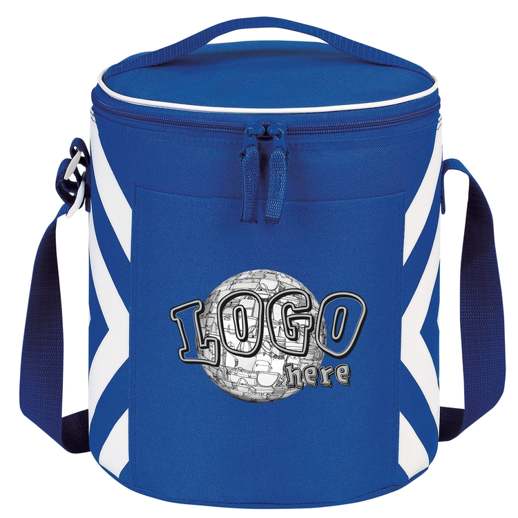 Geometric Print Accent 12-Pack Cooler 2