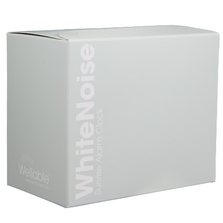 Wellable™ White Noise Sunrise Alarm Clock 28
