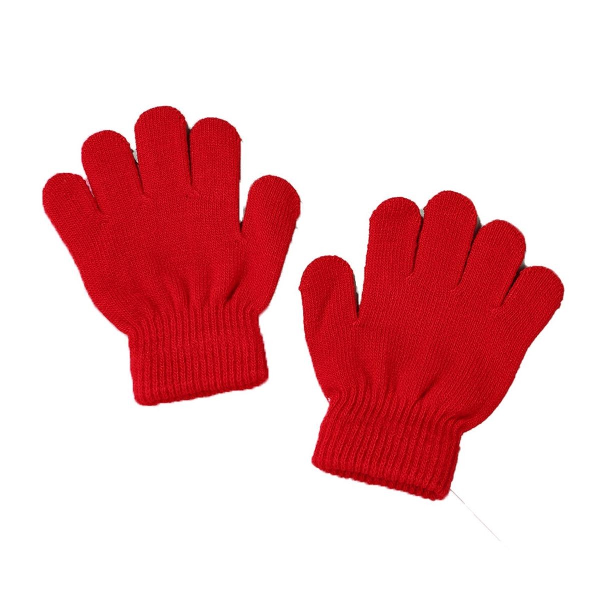 Kids Warm Knitted Acrylic Gloves 3