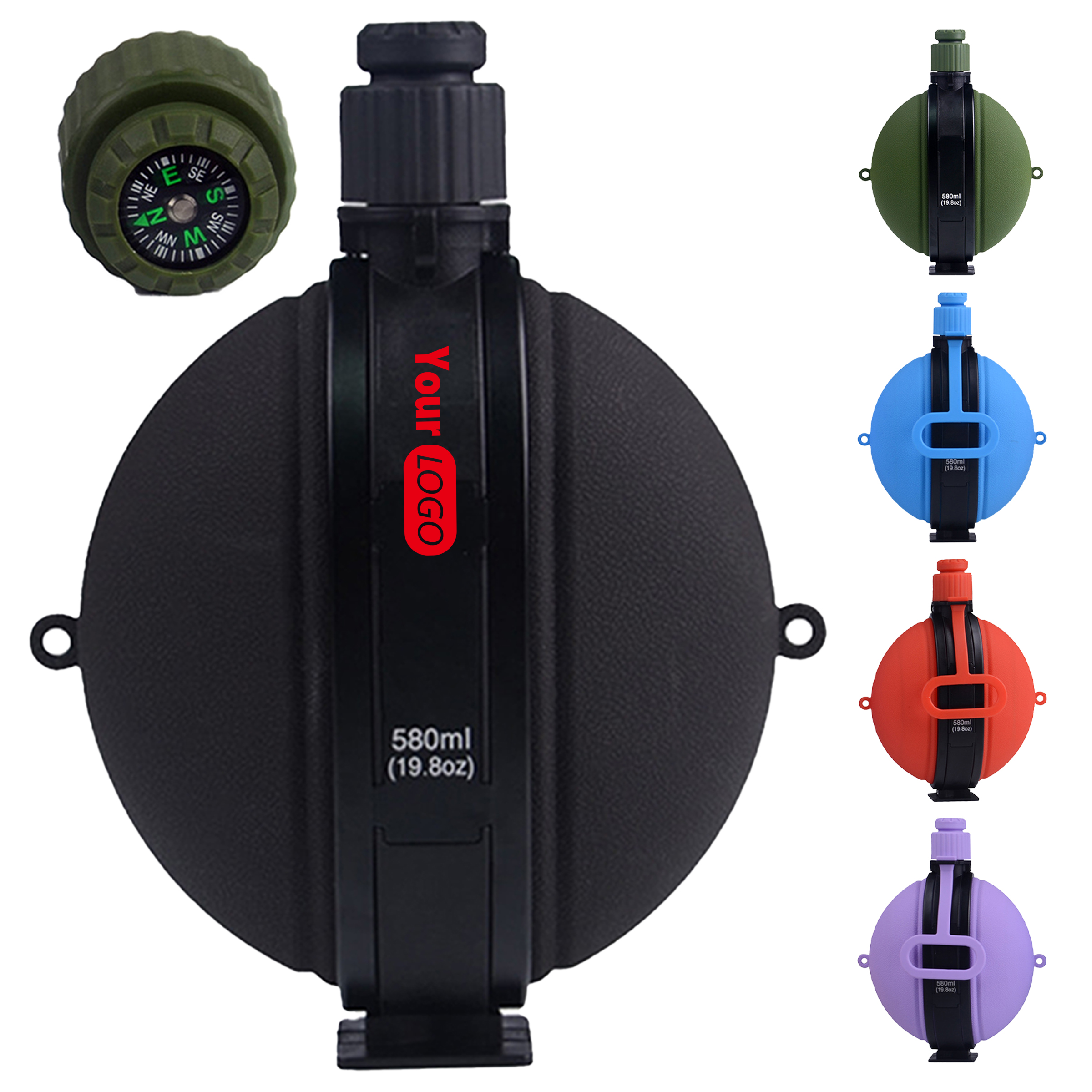 Silicone Outdoor Portable Travel Mountaineering Kettle 5
