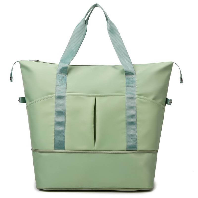 Nylon Dry Wet Separation Sports Foldable Duffel Bag 8