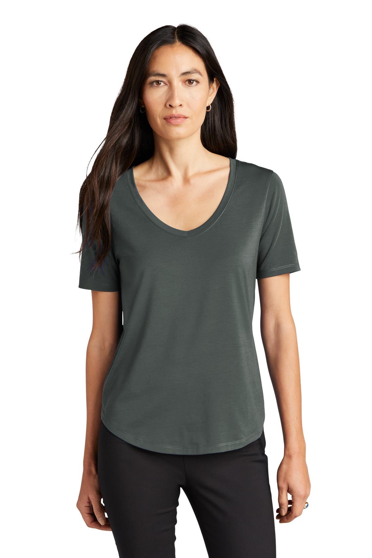 Mercer+Mettle Women's Stretch Jersey Relaxed Scoop MM1017 15