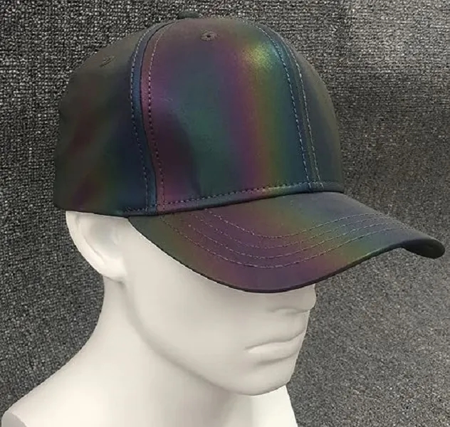 Rainbow reflective cap 7
