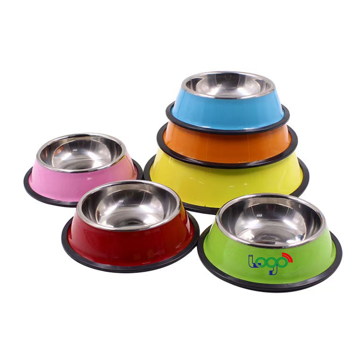 Durable Stainless Steel Dog Bowl 1