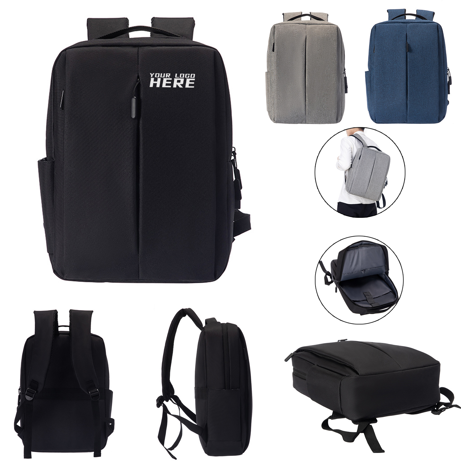 Men's Travel Laptop Backpack 2