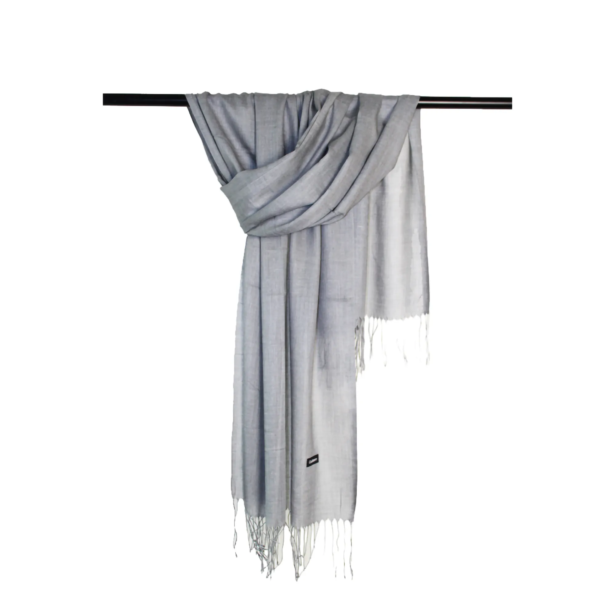 Knitted Polyester Scarf With Tassel 11