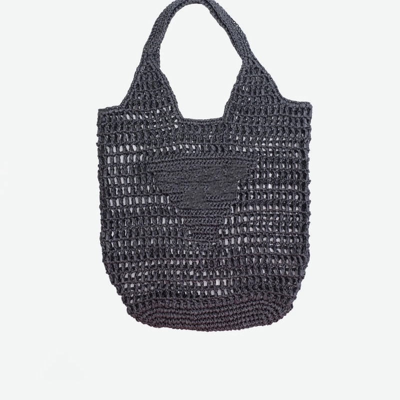 Large Handmade Rope Bag, custom tote bag with logo imprint 3