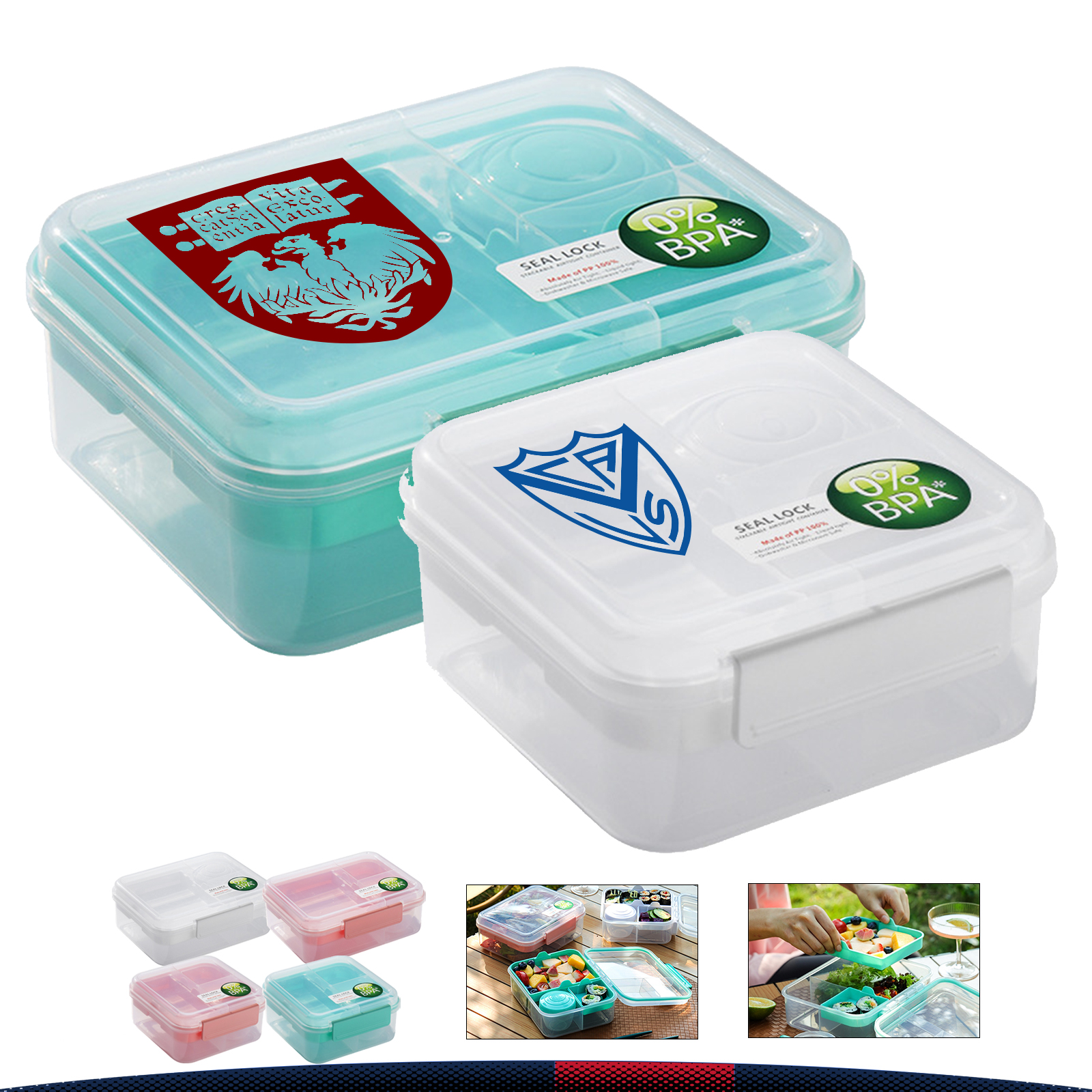 Lincia Handle Lunch Box 2