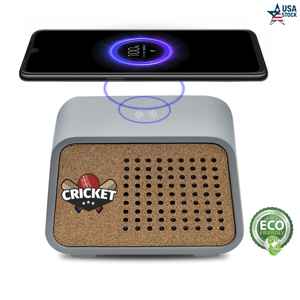 EchoPower Eco-Friendly Speaker and Wireless Charger 2