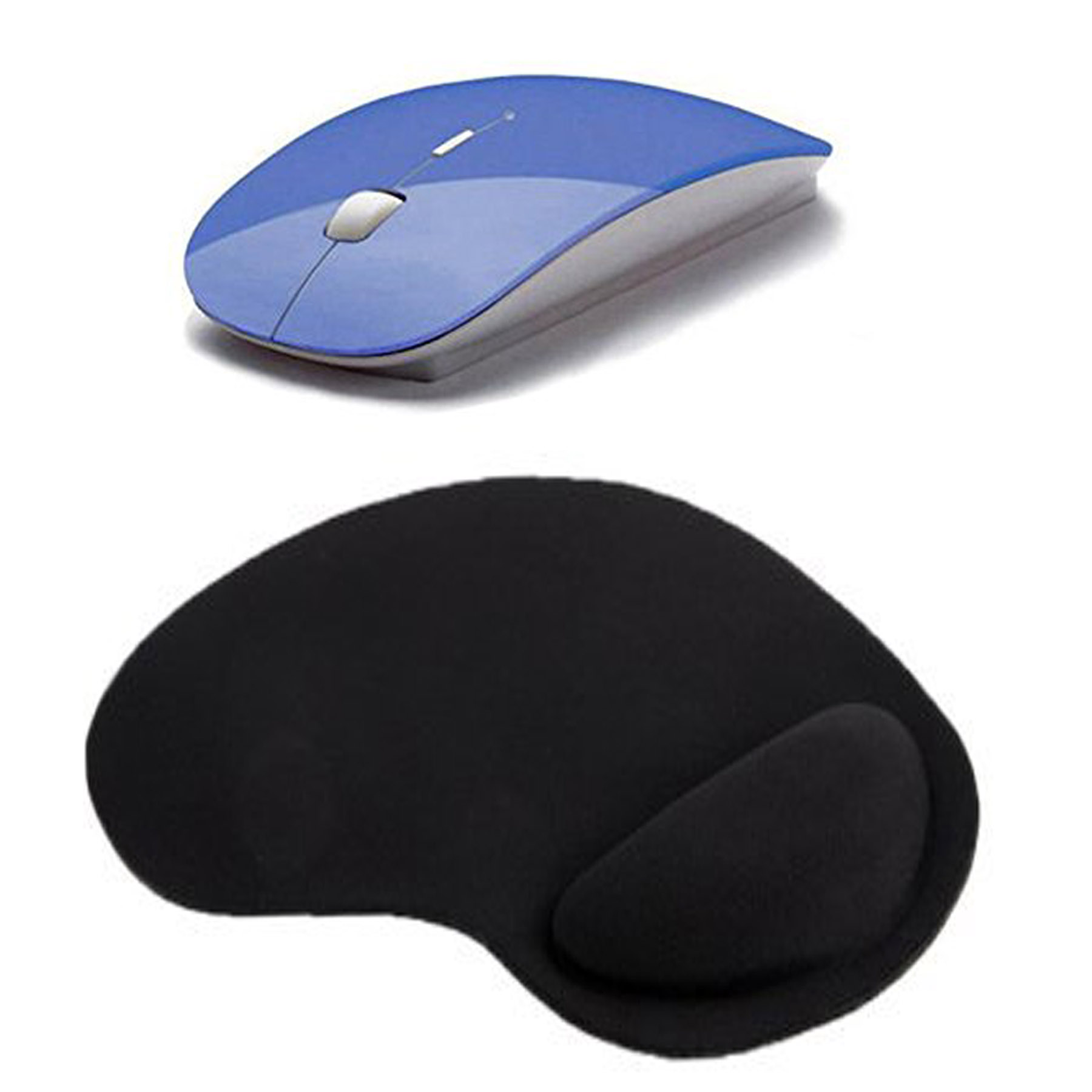 iBank® 2.4GHz Wireless Mouse + Wrist Rest Mouse Pad 2