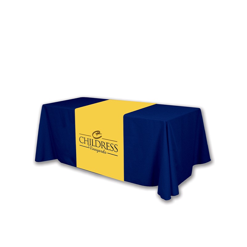 30" x 88" Custom Full Color Sublimated Table Runner 4