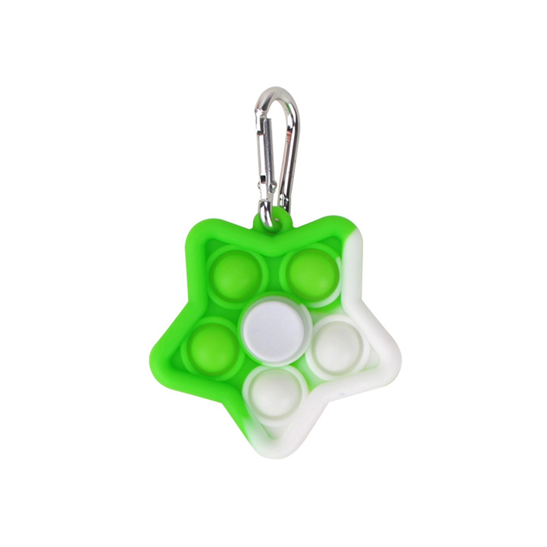 Multi Color Star Shape Push Bubble Fidget Spinner 13