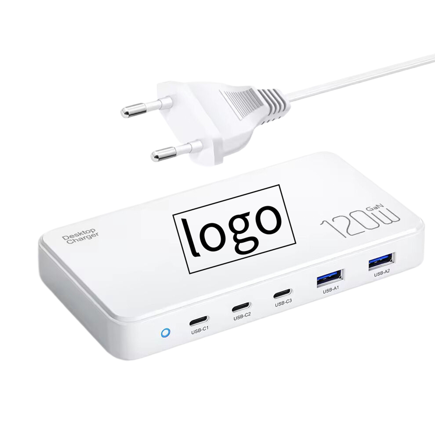 Power Charge 5-Port Desktop Charger - 120 W 6