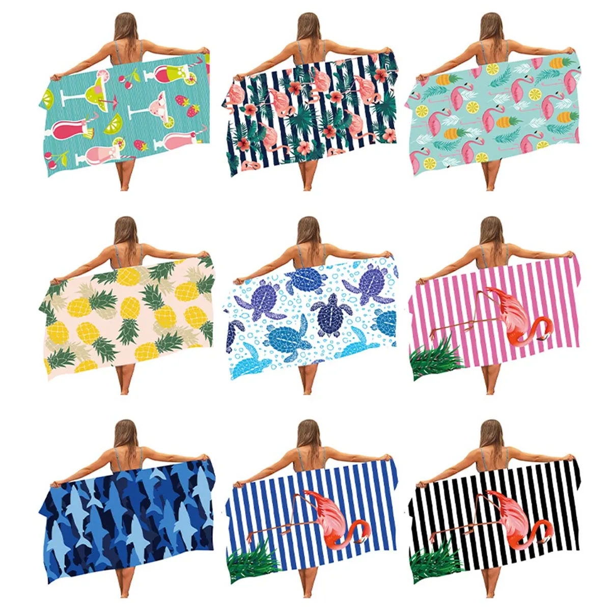 30"x60" Microfiber Beach Towel 2