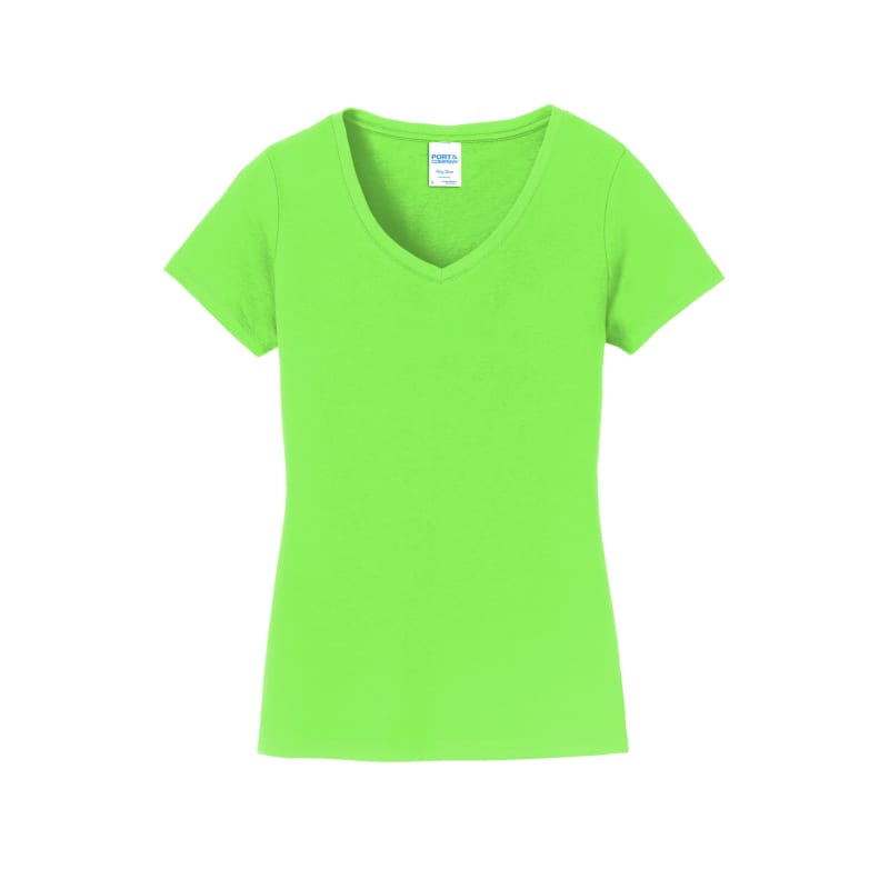 Port & Company Women's Fan Favorite V-Neck Tee. 95