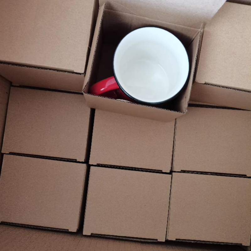 13oz Enamel Camping Coffee Mug 1