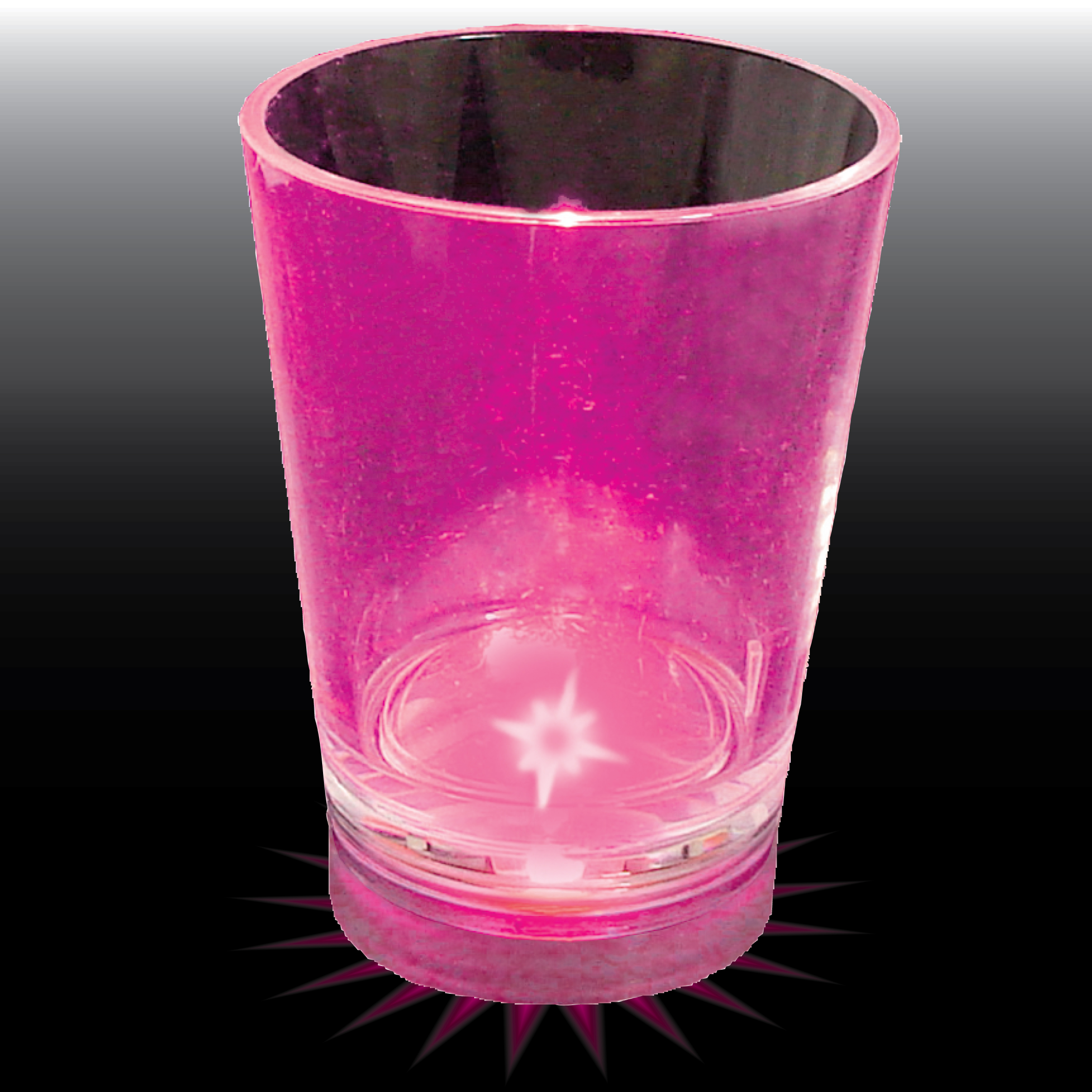 1.25oz Light Up Plastic Standard Shot Glass 10