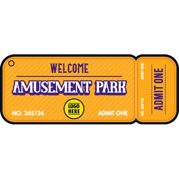 Stock Shape Acrylic Key Tags