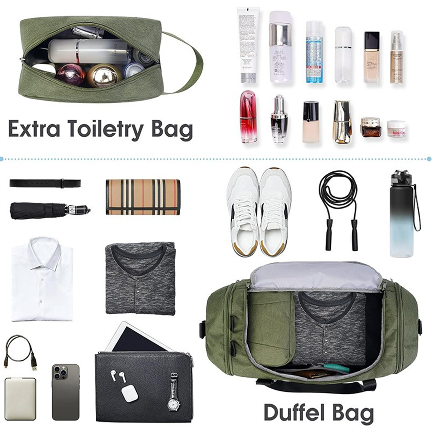 Outdoor Travel Fitness Duffel Bag 4