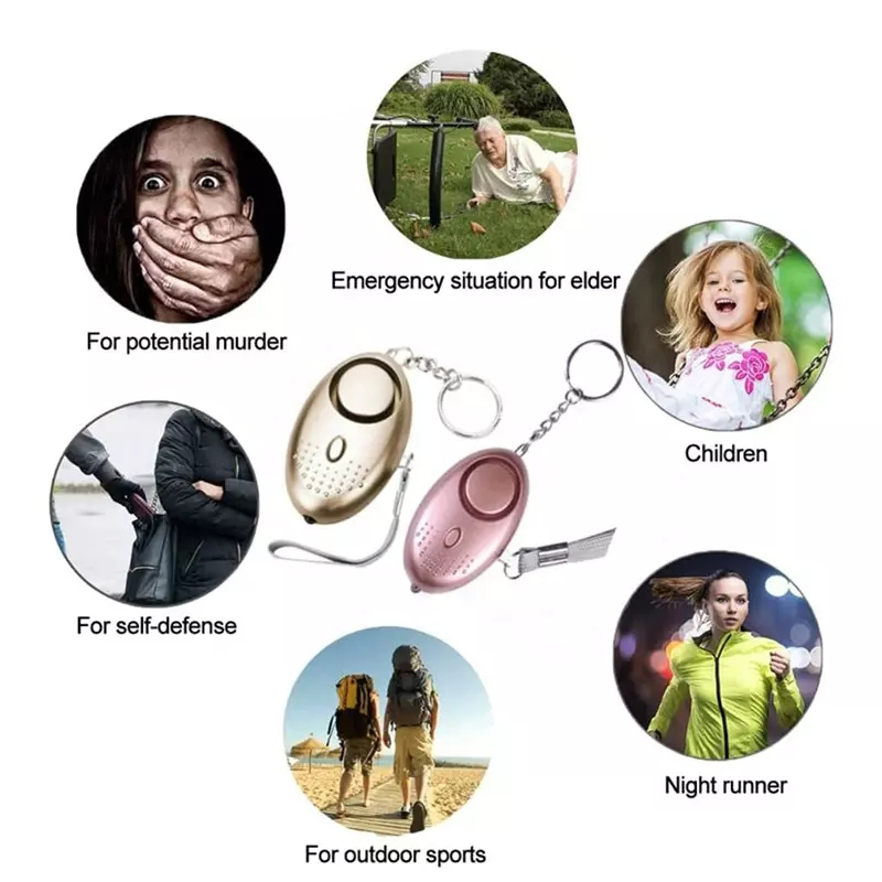 Emergency Personal Safty Alarms keychain 3