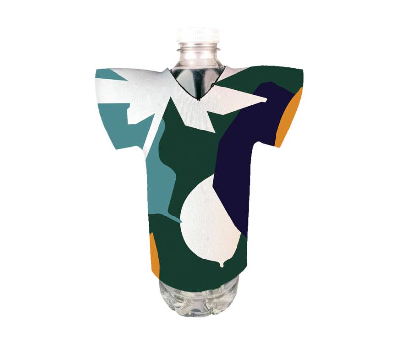 Full Color Jersey Shape Bottle Cooler 3